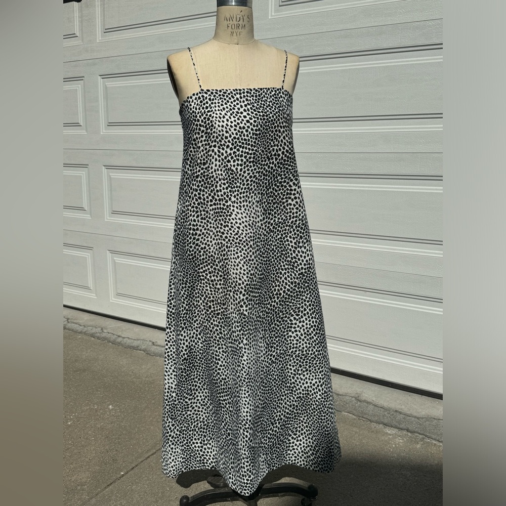 Printed maxi dress